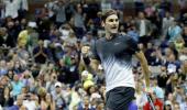 US Open: After two marathons Federer sprints into fourth round