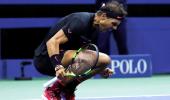 US Open Pix: Nadal battles back to tame Del Potro for final spot