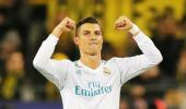 Ronaldo sinks Dortmund; Kane 'tricks' for Spurs