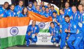 Controversy aside, exuberant flag hoisting at CWG village by India