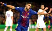 Barcelona secure big win as Roma self-destruct