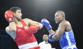 Tanwar, Phangal in CWG boxing quarters