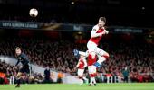 PHOTOS: Arsenal, Atletico close in on Europa League semis