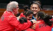 Manika Batra leads India to historic table tennis gold at CWG