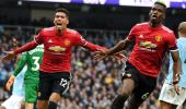 No celebration for Manchester City after United rally to win derby