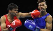 Kaushik, Solanki in boxing quarters of CWG