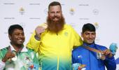 Mitharval wins 50m Pistol bronze; Jitu fails