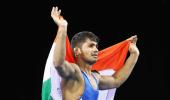 CWG: Grapplers Sushil, Aware strike gold, Babita takes silver