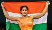 Vinesh, Sumit claim gold; Sakshi settles for bronze on last day of CWG wrestling