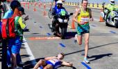 Hawkins collapse overshadows CWG men's marathon