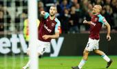 EPL PIX: Super-sub Carroll snatches late draw for Hammers against Stoke