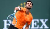 Indians at French Open: Yuki crashes out, Bopanna advances