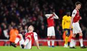 Europa League PHOTOS: How 10-man Atletico punished wasteful Arsenal