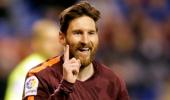 La Liga: Messi treble seals Barca title, Atletico win