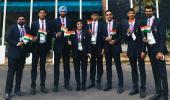 Indian flag hoisted at Asian Games Village on Independence Day