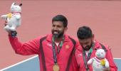 Asian Games: Bopanna-Sharan crush Kazakhs to win men's doubles gold