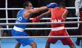 India@Asiad: Boxers Vikas, Dheeraj, Amit through to quarters