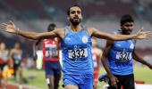 Asiad athletics: Manjit outshines Jinson to win third athletics gold