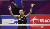 Do you know how many matches Sindhu and Saina have lost to Tzu-Ying?