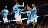 EPL PIX: Man City extend lead at top; United draw at Southampton