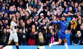 EPL PIX: Chelsea beat Fulham 2-0; Arsenal sink Spurs to go fourth