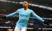 EPL PIX: City back on top as Jesus double sinks Everton