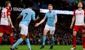 EPL PIX: Man City win to go 15 points clear as United suffer