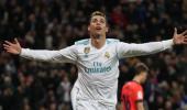 Football Briefs: Ronaldo hits hat-trick; Bayern extend dominance