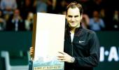 Back on top, Federer becomes oldest ATP world number one