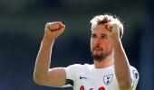 EPL PHOTOS: Late Kane header gives Tottenham victory at Palace