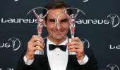 PHOTOS: Grand double for Federer at Laureus Awards