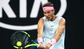 Fans swoon as sleeveless Nadal turns up the heat in Melbourne!