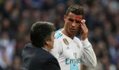 La Liga: Bloodied Ronaldo scores twice in Real Madrid rout