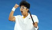 Chung gives Djokovic a taste of his own medicine