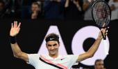 Aus Open: Federer dispatches Berdych to meet Chung in semis