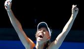 PHOTOS: Halep outlasts Kerber in thriller to set up Wozniacki final