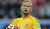 Super Schmeichel proud of Danes despite World Cup shootout loss