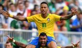 World Cup PHOTOS: Neymar shines as Brazil beat Mexico to reach quarters