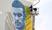 World Cup diary: Neymar joins Messi and Ronaldo in Kazan mural club