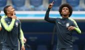 Willian aiming to send Chelsea team mate Hazard home early