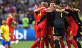 WC PIX: Belgium hold off Brazil fightback to reach semis