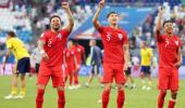 WC Photos: England move into semis after 2-0 win over Sweden