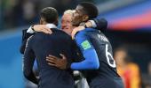 Deschamps hails French character after World Cup semis win