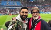 Spotted! Bachchans at FIFA World Cup