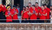 PHOTOS: Heroes welcome for Belgium on World Cup return