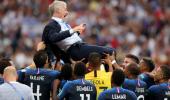 France coach and players react to World Cup victory