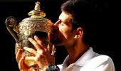 PHOTOS: Djokovic outclasses Anderson to win fourth Wimbledon title