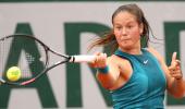 Like idol Nadal, Kasatkina shows she too can fight like an animal