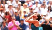 PHOTOS: Emotional Halep finally realises Major dream