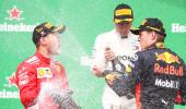 F1: Vettel wins Canadian GP to take championship lead